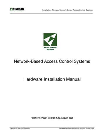 Network-Based Access Control Systems