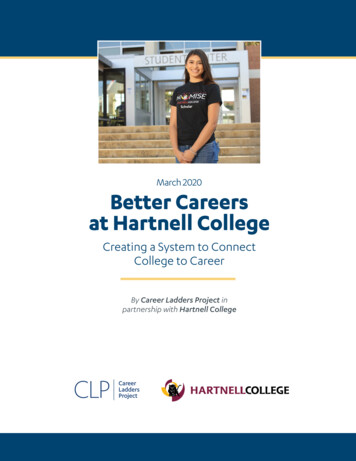 Better Careers At Hartnell College
