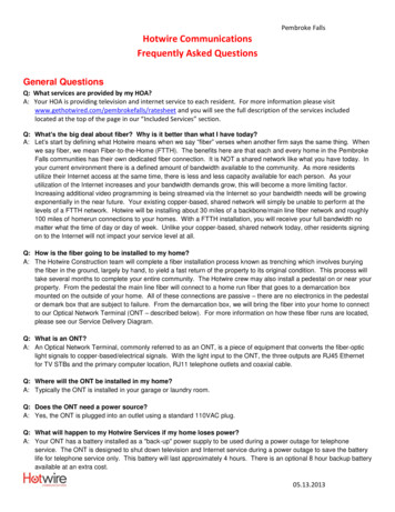 Hotwire Communications Frequently Asked Questions