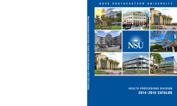 College Of Osteopathic Medicine - Nova Southeastern University