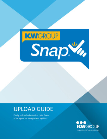 ICW Group Snap Upload Guide