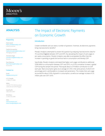 ANALYSIS The Impact Of Electronic Payments On Economic 