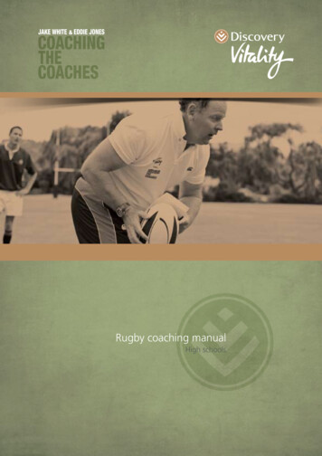 Rugby Coaching Manual - Discovery