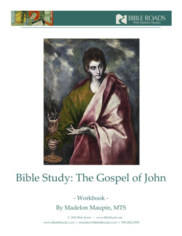 Bible Study The Gospel Of John