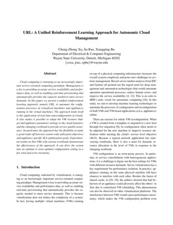 URL: A Uniﬁed Reinforcement Learning Approach For .
