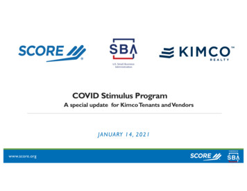 COVID Stimulus Program - Microsoft