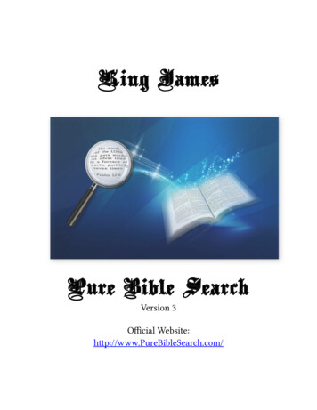 King James Pure Bible Search - Dewtronics