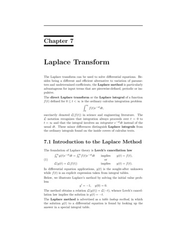 Laplace Transform - Vyssotski