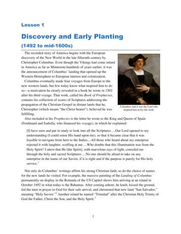 Discovery And Early Planting - Wallbuilders 