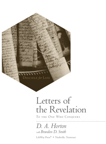 Letters Of The Revelation