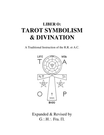 LIBER Q TAROT SYMBOLISM & DIVINATION