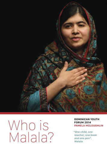 Who Is Malala - Dublin Diocese