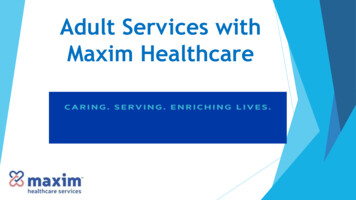 Adult Services With Maxim Healthcare - Bestopportunities 