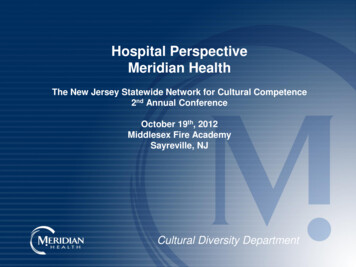 Hospital Perspective Meridian Health - NJ