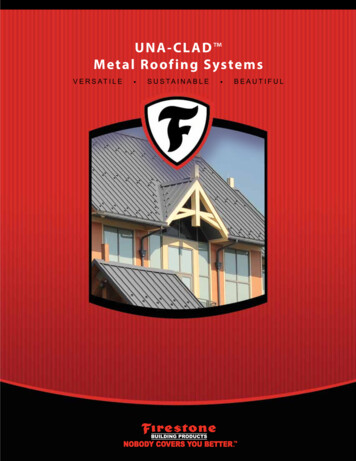UNA-CLAD Metal Roofing Systems