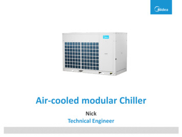 Air-cooled Modular Chiller - MIDEA CAC