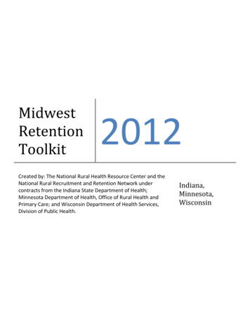 Midwest 2012 Retention Toolkit - 3RNET