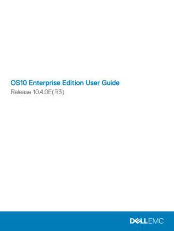 OS10 Enterprise Edition User Guide - Icecat