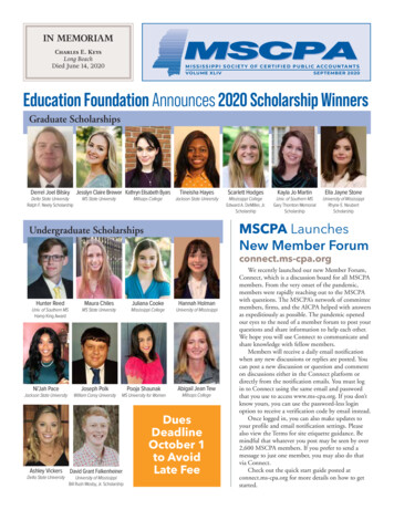 Education Foundation Announces 2020 Scholarship Winners
