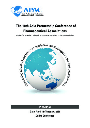 The 10th Asia Partnership Conference Of