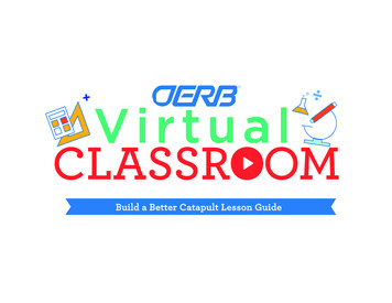 Build A Better Catapult Lesson Guide - OERB Homeroom