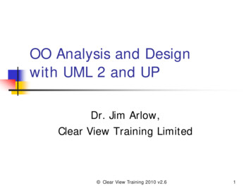 OO Analysis And Design With UML And USDP - CSU
