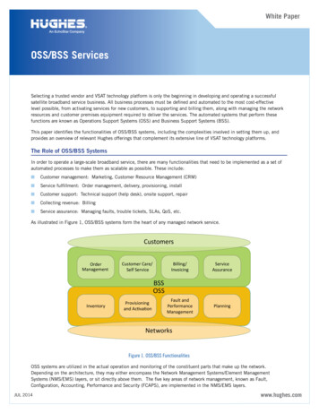 OSS/BSS Services - Hughes