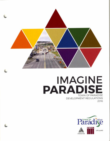 IMAGINE PARADISE - Government Of Newfoundland And Labrador