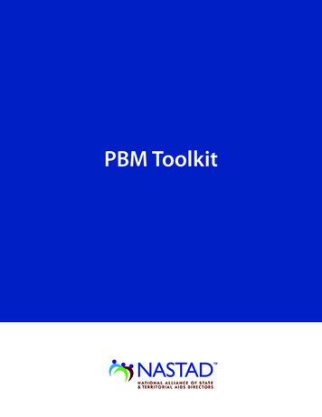 PBM Toolkit - NASTAD