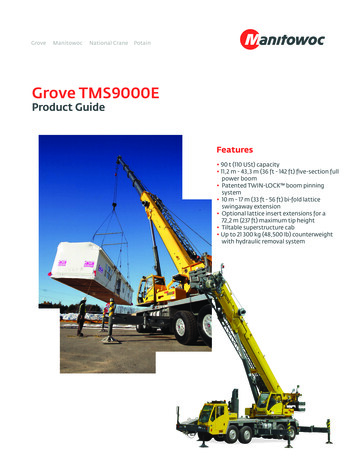 Grove TMS9000E - Crane Network