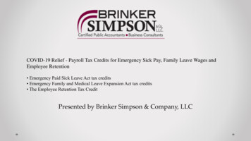 Presented By Brinker Simpson & Company, LLC