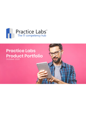 Practice Labs Product Portfolio - ITU Online