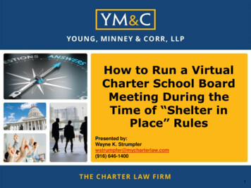 How To Run A Virtual Charter School Board Meeting During The