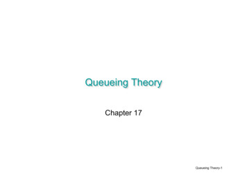 Queueing Theory - University Of Washington