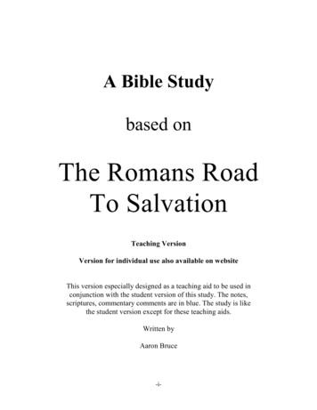The Romans Road To Salvation - Light Inside
