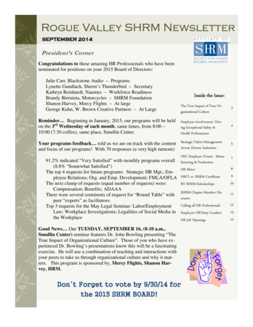 RV SHRM Sep 2014 Newsletter