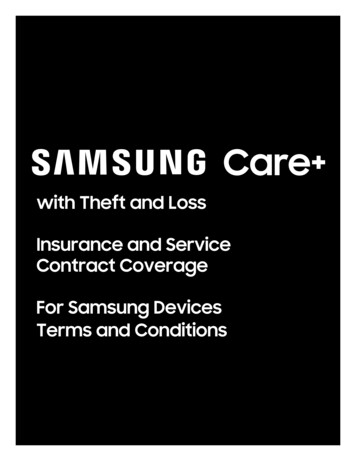 Insurance And Service Contract Coverage