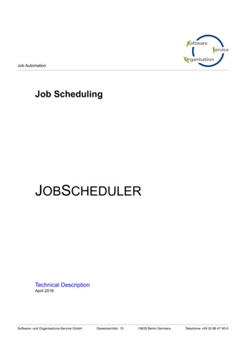 JobScheduling - Sos-berlin 