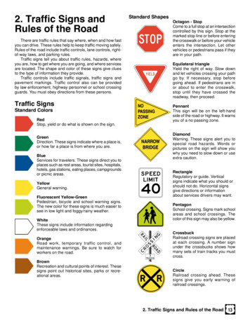 2. Traffic Signs And Rules Of The Road Come To A Full Stop At An .