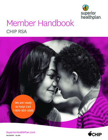 Superior HealthPlan CHIP RSA Member Handbook
