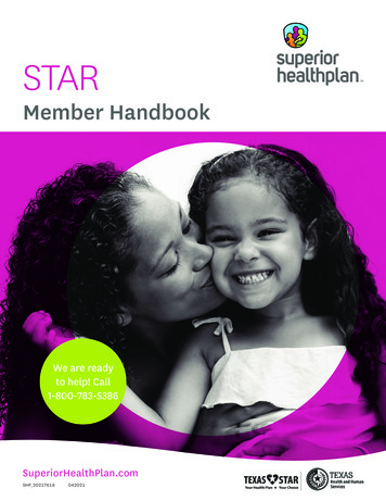 SHP - STAR Member Handbook