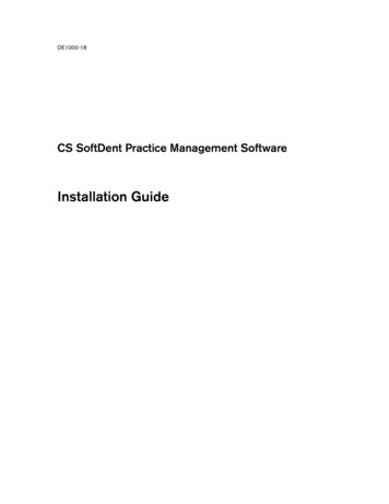 CS SoftDent Practice Management Software