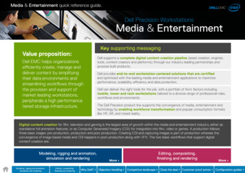 Dell Precision Workstations Media Entertainment