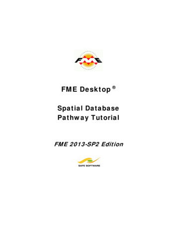 FME Desktop Tutorial 2011: Introduction