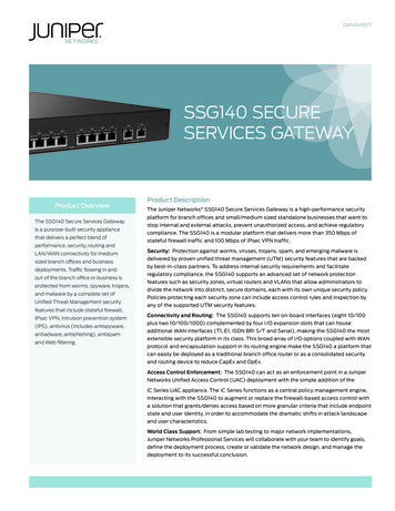 SSG140 Secure Services Gateway - Chicago Web Hosting