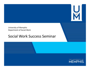 Work Success Seminar - Memphis.edu