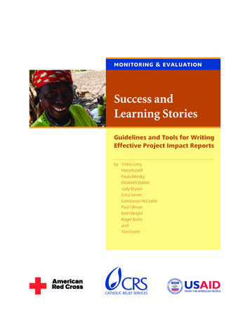 Success And Learning Stories - CRS