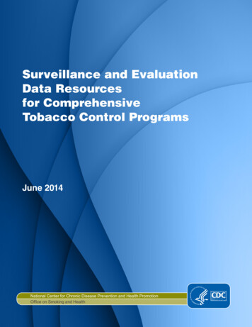 Surveillance And Evaluation Data Resources For .