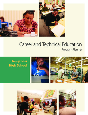 Career And Technical Education