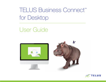 TELUS Business Connect For Desktop User Guide